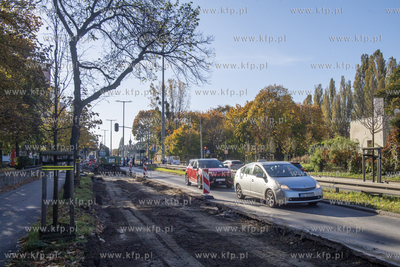 Remont prawie kilometrowego odcinka alei Grunwaldzkiej...