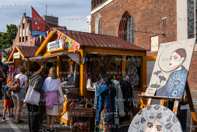 Gdańsk. ul. Rajska. 763. Jarmark św. Dominika. 24.07.2023...