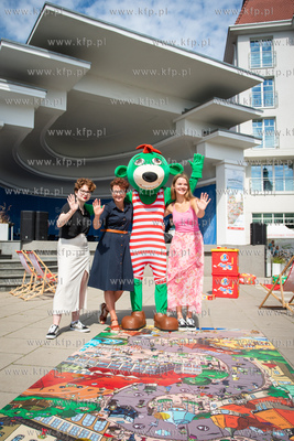 Sopot. Premiera gry planszowej  Spy Guy Sopot. 12.08.2023...