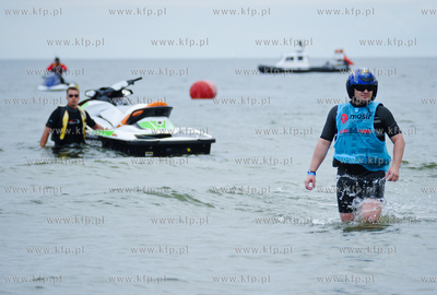 Plaza w Gdansku - Brzeznie . Jetskirace - Mistrzostwa...