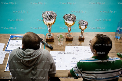 Gdansk. Pierwszy Walentynkowy Turniej halowej pilki...