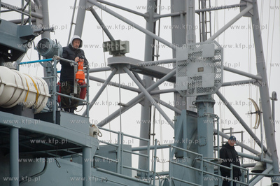 Gdynia. Port Wojenny w Gdyni. Jan Tuszyński z Poznania,...