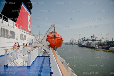 Terminal promowym w Gdyni. Dzien otwarty Stena Line....