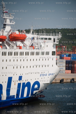 Terminal promowym w Gdyni. Dzien otwarty Stena Line....