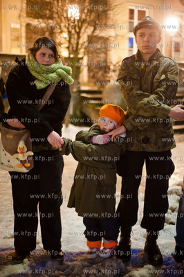 Gdansk. Dlugi Targ. Zuchy i harcerze Choragwi Gdanskiej...
