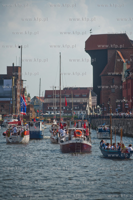 Gdansk. Oficjalne rozpoczecie sezonu zeglarskiego....