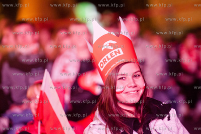 Gdansk. Targ Weglowy. Strefa kibica towarzyszaca Mistrzostwa...