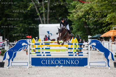 Ciekocinko. Pierwsza edyzja zawodow jezdzieckich Baltica...