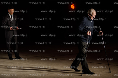 Gdansk. Byly zbiornik gazowy na terenie Polskiej Spolki...