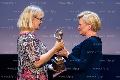 Gdynia. Festiwal Filmow w Gdyni. Gala wreczenia nagrod...