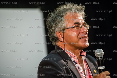 Gdynia. Festiwal Filmow w Gdyni. Spotkanie ze Slawomirem...