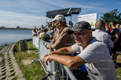 Gdańsk. Wyspa Sobieszewska. Uroczystość wbicia pierwszej...