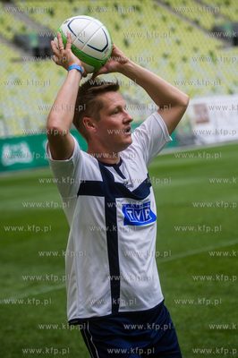 Energa Stadion Gdańsk. Charytatywny mecz piłkarski...