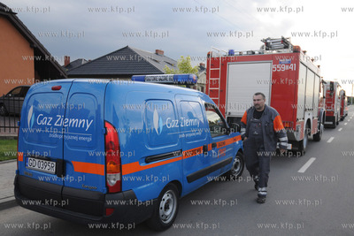 W Domu Opieki w Rumi doszlo do pozaru w pomieszczeniu...