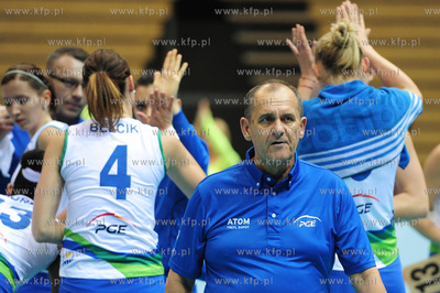 Hala Ergo Arena w Sopocie. Mecz Ligi Mistrzyn Atom...