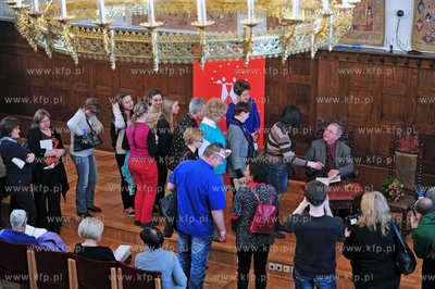 Sopot. Urzad Miasta Sopotu - Sala Herbowa. Biesiada...