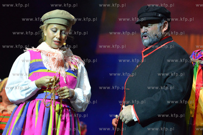 Proba medialna Chlopow w Teatrez Muzycznym w Gdyni....