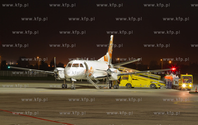 Port Lotniczy Gdansk, Nz, SAAB 340 Cargo linii Sprint...