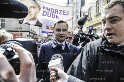 Tczew. Spotkanie kandydata PiS na prezydenta RP, Andrzeja...
