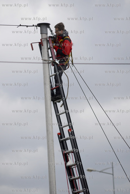 Ulice Gdyni w czasie epidemii koronawirusa COVID-19....