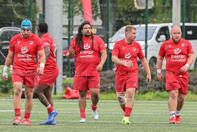 Stadion Ogniwa Sopot. Mecz rugby Energa Ogniwo Sopot...