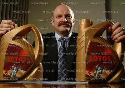 Pawel Olechnowicz - prezes Rafinerii Gdanskiej.21.02.2003fot....