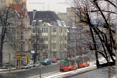 Gdansk Wrzeszcz. Widok z balkonu willi Uphagena na...