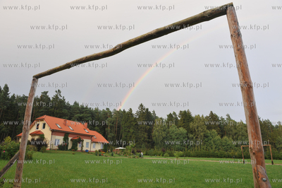 Sulmin, wies na Kaszubach. 5.09.2009 Fot. Maciej Kosycarz...