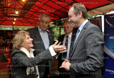 Piknik Europejski w ogrodach hotelu Maryla w Sopocie...