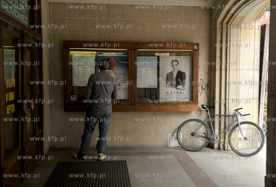 Gdansk kino Neptun, dawne Leningrad. Wejscie do kin...