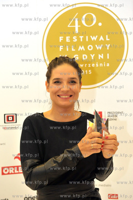 Festiwal Filmowy w Gdyni. Mala gala. Akorka Agnieszka...
