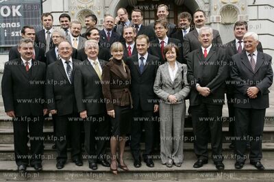 Gdansk. Konferencja Platformy Obywatelskiej, podczas...