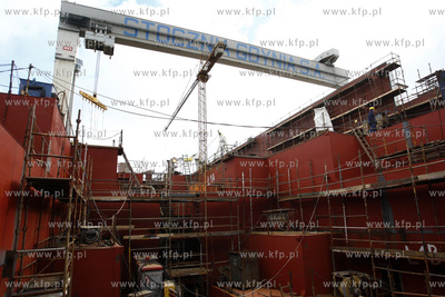 Stocznia Gdynia S.A. 18.03.2009 fot. Krzysztof Mystkowski...