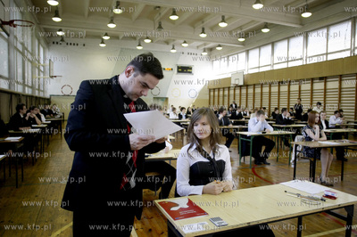 Gdansk. Liceum Ogolnoksztalcace nr XV. Matura pisemna...