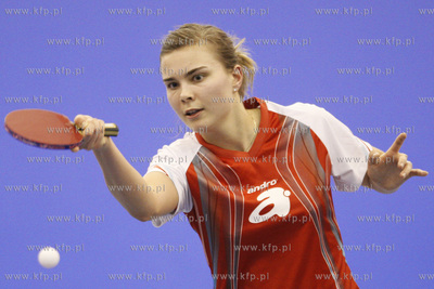 Gdansk. Europejska Liga Narodow tenisistek stolowych....