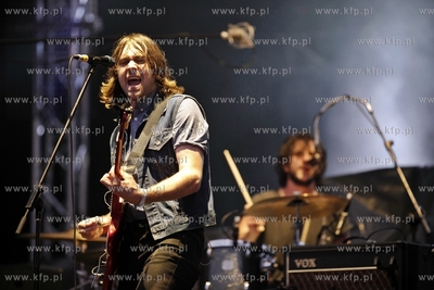 Gdansk. Plac Zebran Ludowych. Strefa Kibica. Koncert...