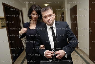 Gdansk. Hotel Scandic. Konferencja prasowa Krzysztofa...