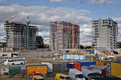 Budowa osiedla Citi Park na gdanskiej Zaspie.
12.10.2012
fot....