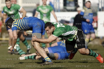 Ekstraliga Rugby. Ogniwo Sopot - Lechia Gdansk.
30.03.2014
fot....