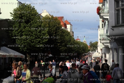 Sopot. Ul. Bohaterow Monte Cassino.
18.08.2014
fot....