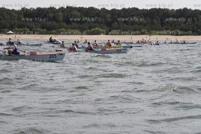 Brzeźno. Mistrzostwa Europy w Wioślarstwie Morskim....