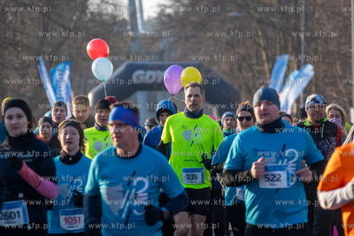 Bieg Urodzinowy w Gdyni. 09.02.2025 fot. Paweł Marcinko...
