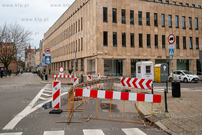 Targ Węglowy. Ruszają przygotowania do Jarmarku Bożonarodzeniowego...