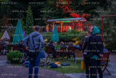 Gdańsk Wrzeszcz, ogród Villa Eva. Koncert zespołu...