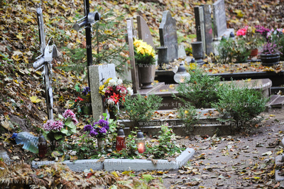 Gdansk. Cmentarz Srebrzysko.
28.10.2011
fot. Mateusz...