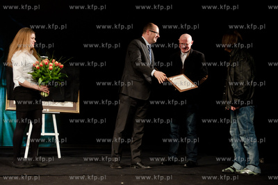 Gdansk. Teatr Wybrzeze. Uroczystosc uroczystosc wreczenia...