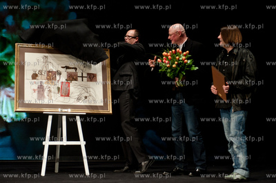 Gdansk. Teatr Wybrzeze. Uroczystosc uroczystosc wreczenia...