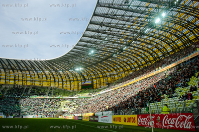Gdansk. PGE Arena. Mecz o mistrzostwo Ekstraklasy....