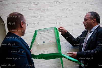 Gdansk. Muzeum Domu Uphagena. Uroczysta inauguracja...