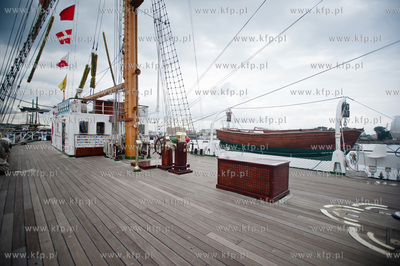 Gdynia. Meksykanski zaglowca Cuauhtemoc, ktory zacumowal...